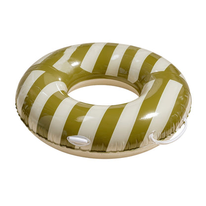 Blynxg Vintage Striped Heavy-Duty Adult Swim Ring
