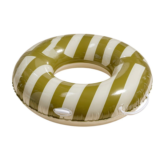 Blynxg Vintage Striped Heavy-Duty Adult Swim Ring